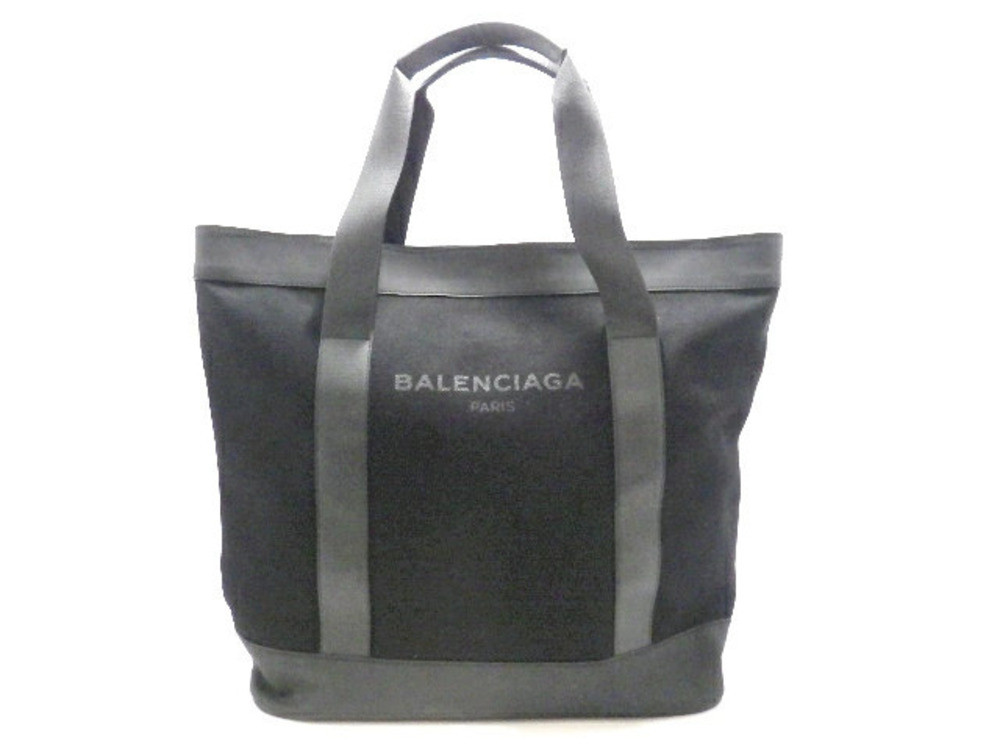 Balenciaga Bag Tote Canvas Black